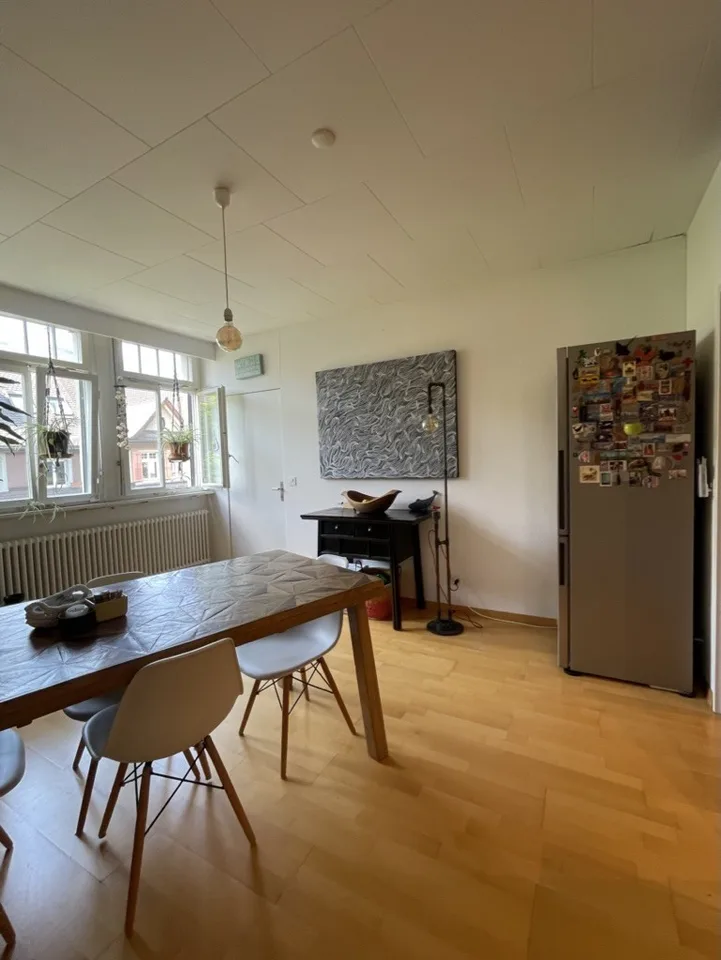 17^2m Pièce dans un appartement de 120^2m