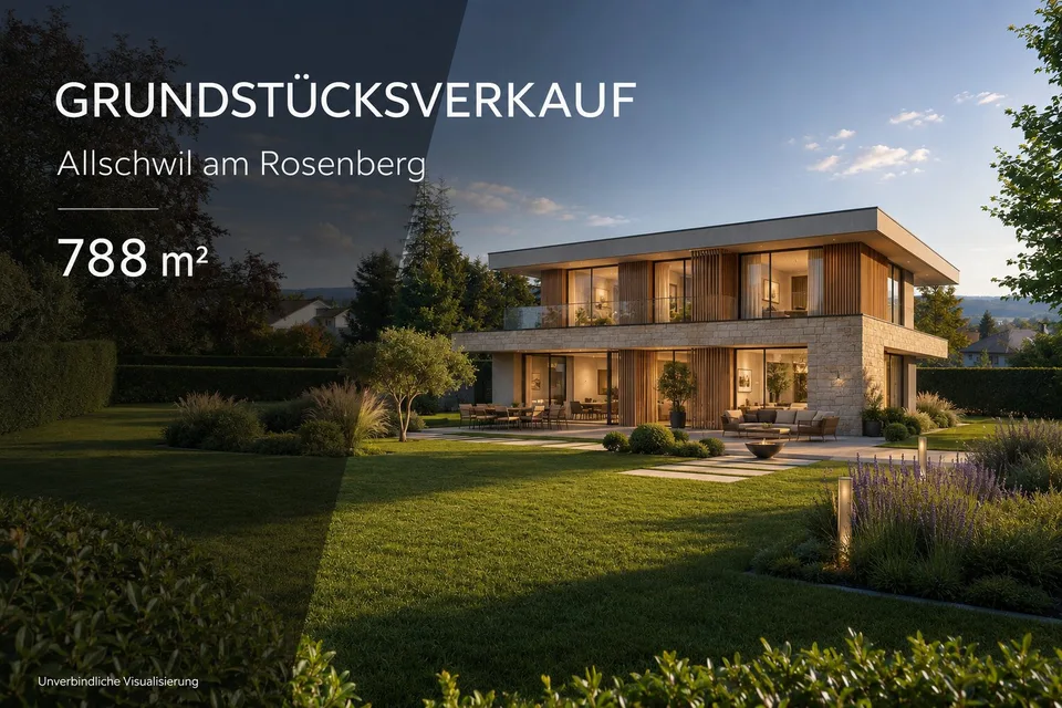 Seltene Gelegenheit am Rosenberg 788 m² Bauland an top Lage