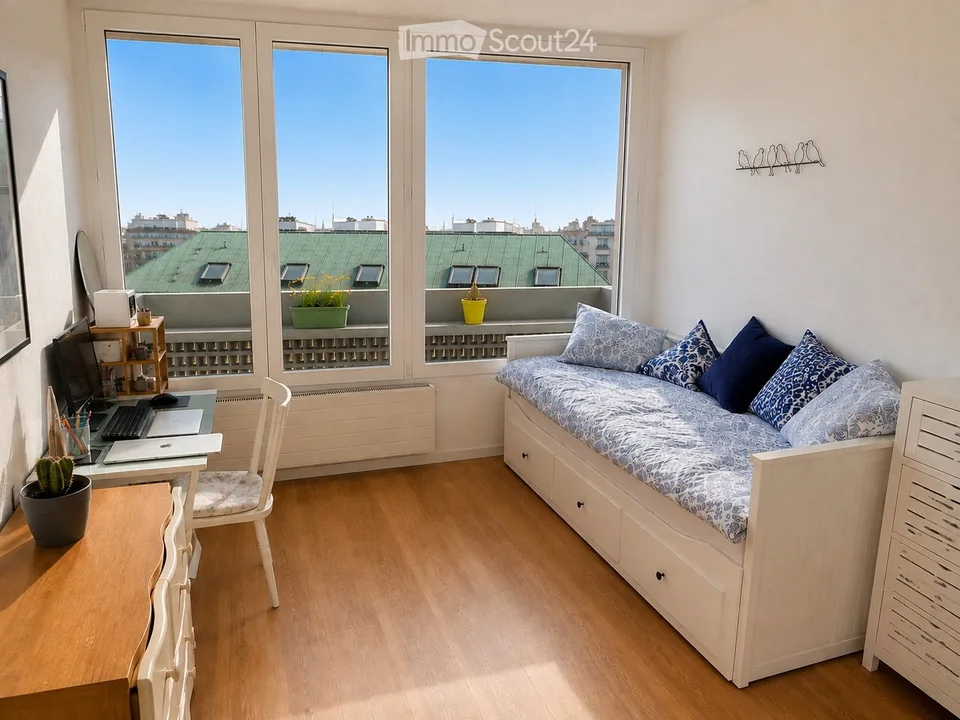 4 pièces Eaux-Vives | Balcon 10 m² | Vue Jet dEau