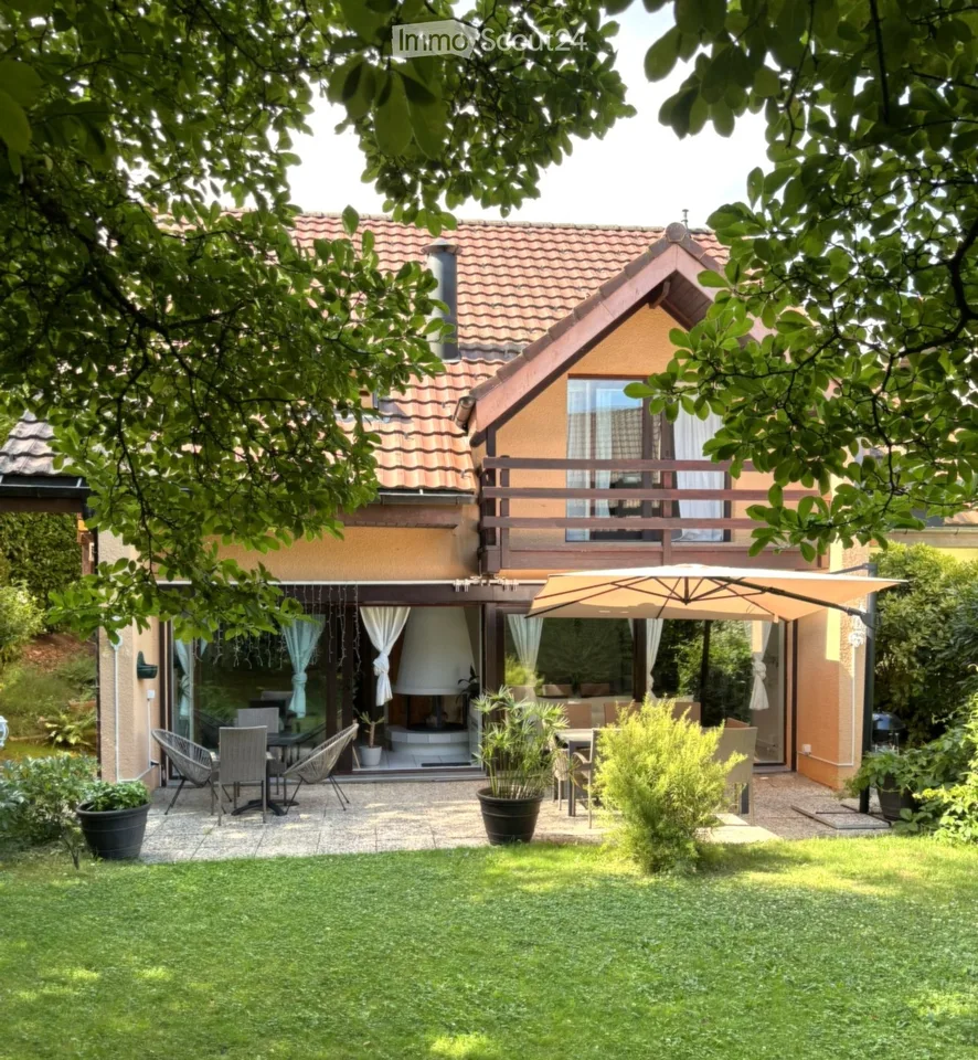 Le charme d'une vrai maison familiale avec jardin, au portes de Lausanne