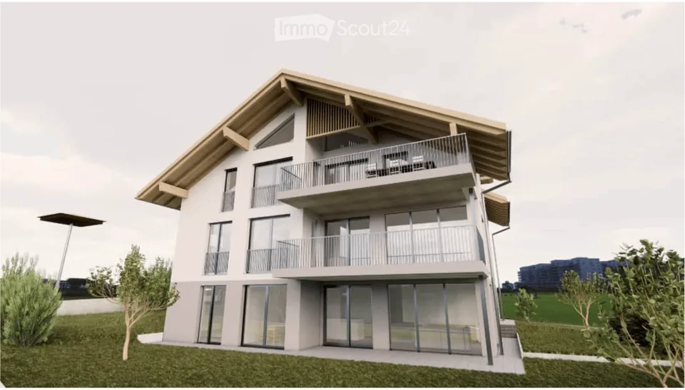 Eigentumswohnung in Neubau, Schlossstr. 1b, 3700 Spiez - Wohnen in bevorzugter ruhiger Lage