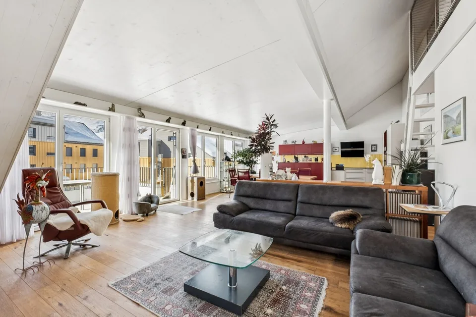 Modernes Wohnen mit Blick in die Bergwelt