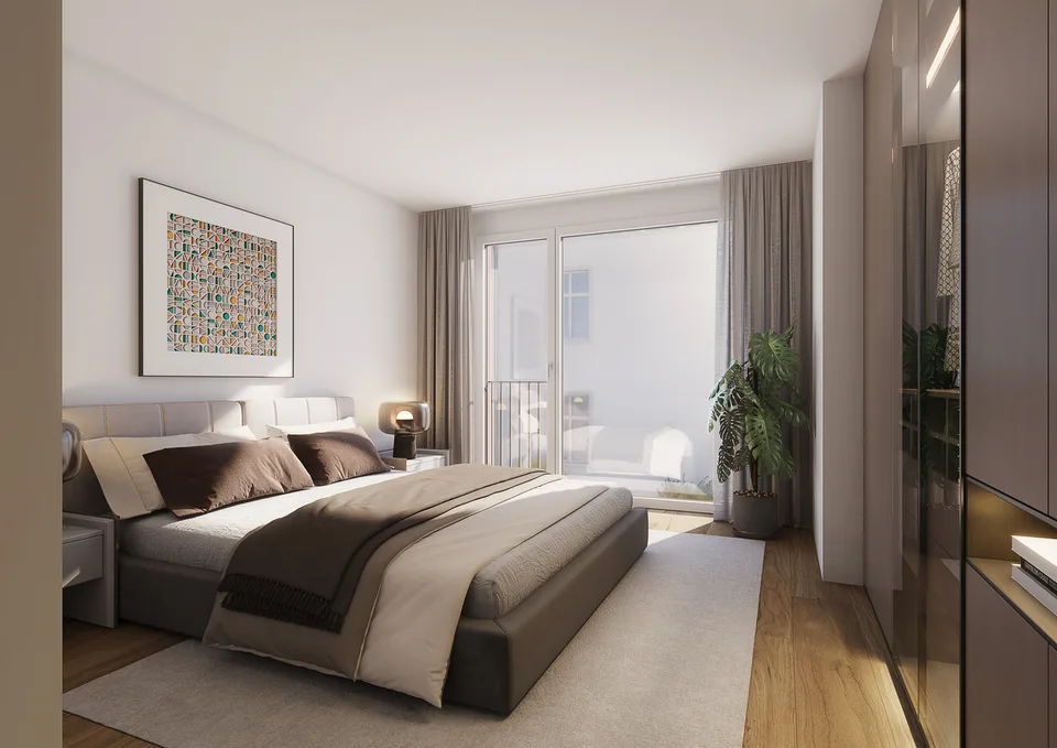 *Dans le parc de la ville - Votre maison dans le vert / Appartements neufs de 3 ½ pièces*
