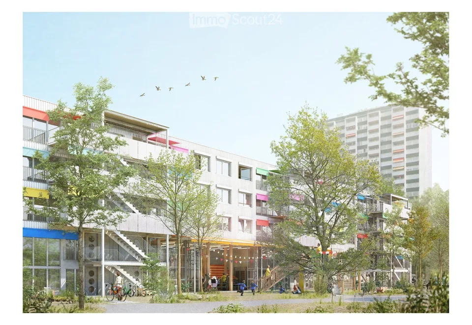 Projekt Tanzlinde: Tolle Neubau - Wohnung in Holzbau ab Mai 27