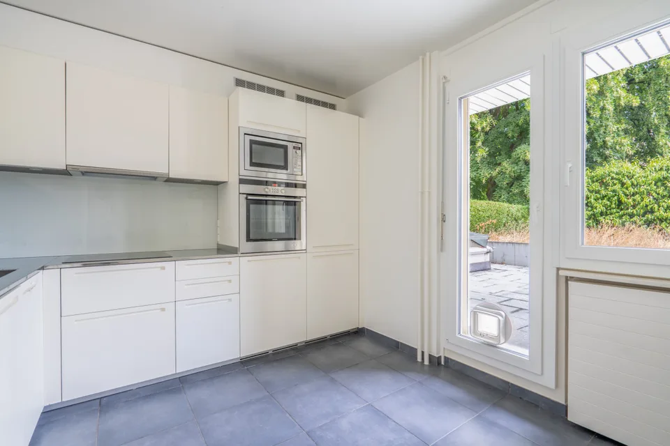 Duplex d'eccezione con terrazza e giardino nel cuore di Losanna