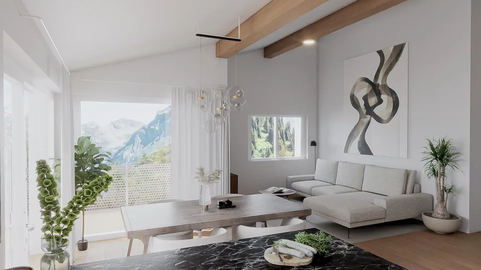 Nuova promozione - Residenza di 4 appartamenti in PPE a Collombey village