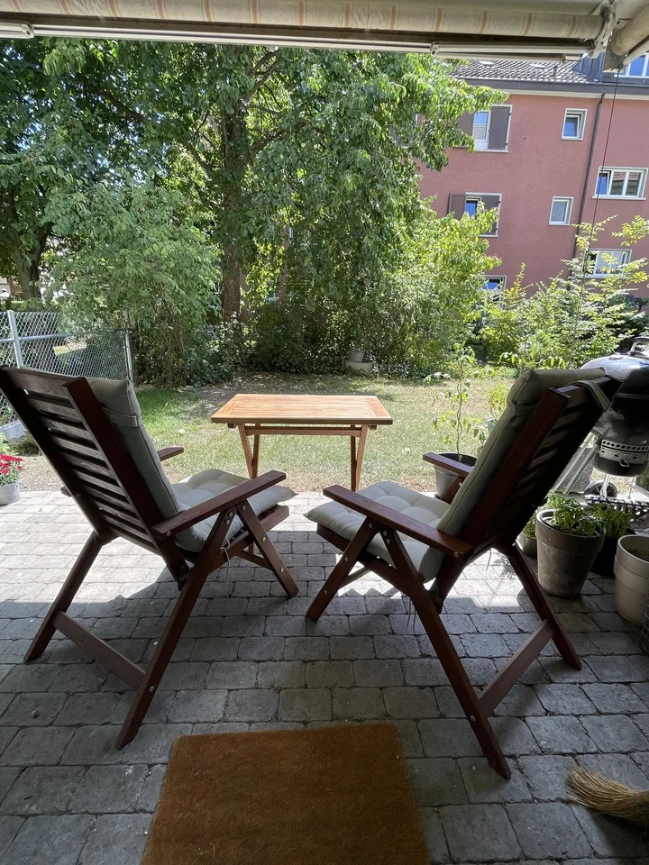 Zimmer in 2-er wg mit Terasse& garten