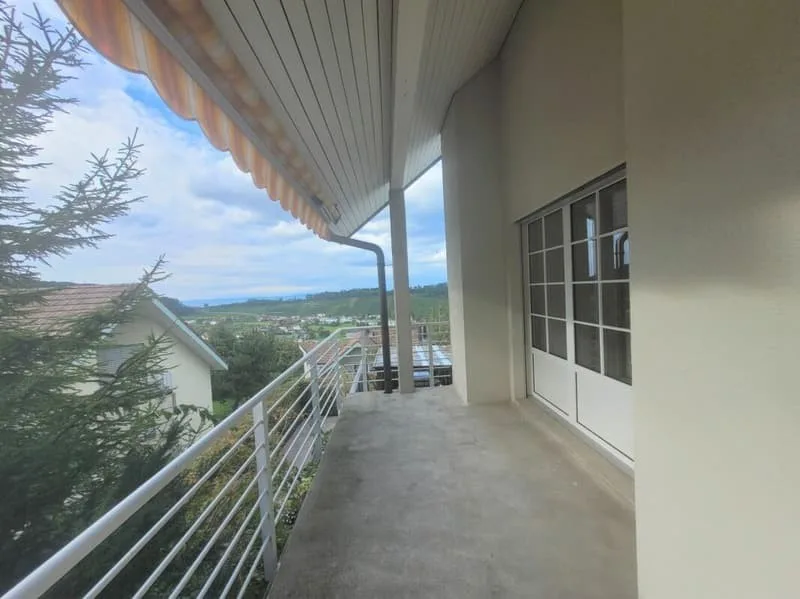 Ampio appartamento in un'area verde con vista sul lago