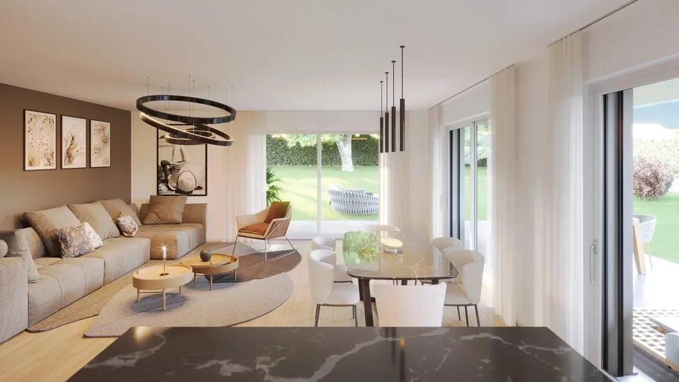 In Vendita Attico 5 Locali su Piano a Veyrier Terrazza di 140 m²