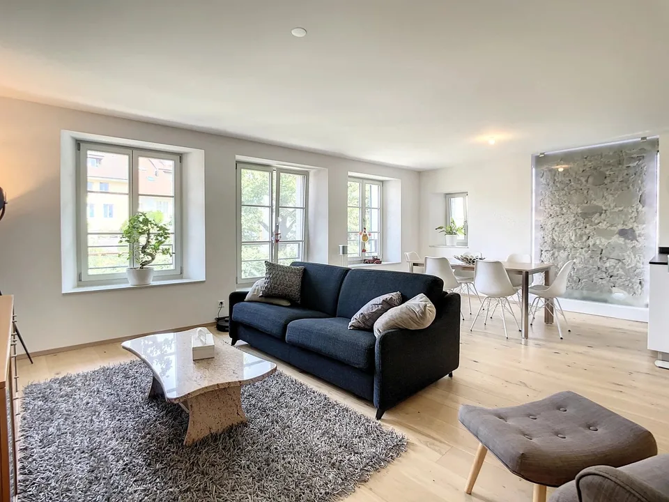 Magnifique duplex de 3.5 pces en plein coeur d'Estavayer-le-Lac