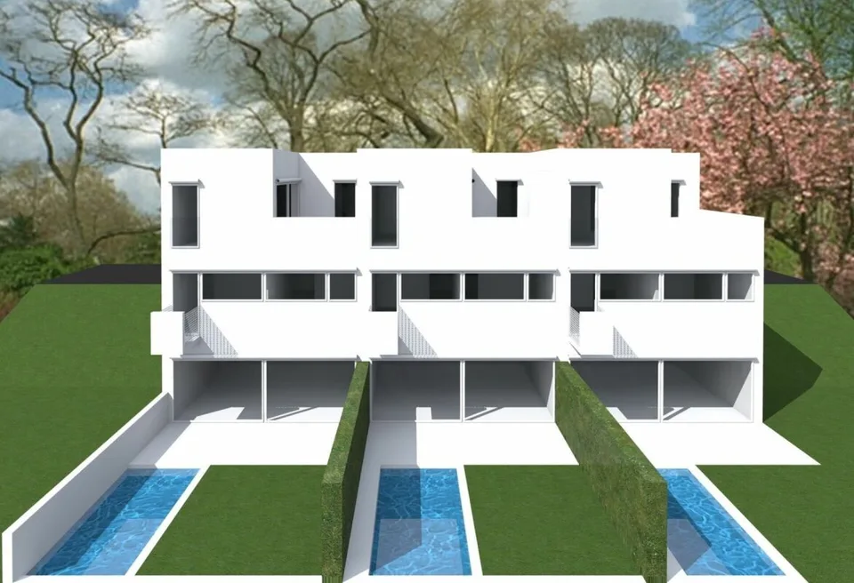 Nouveau projet de trois villas - vivre au vert à quelques minutes de la ville