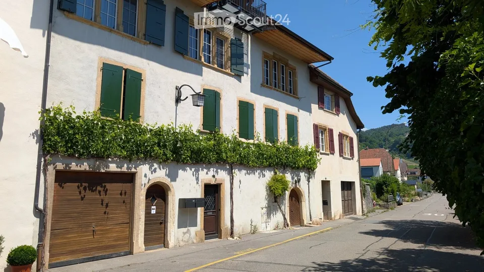 4 pièces, 100m2, 1er étage dans une ancienne maison de vignerons