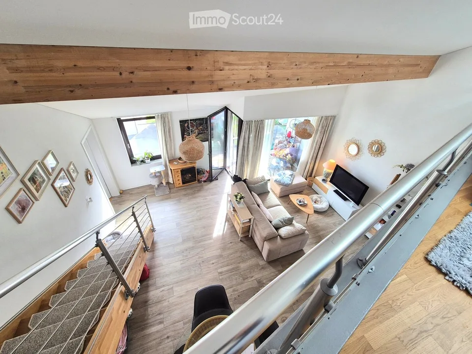 Superbe attique duplex 4,5 pièces à deux pas du lac