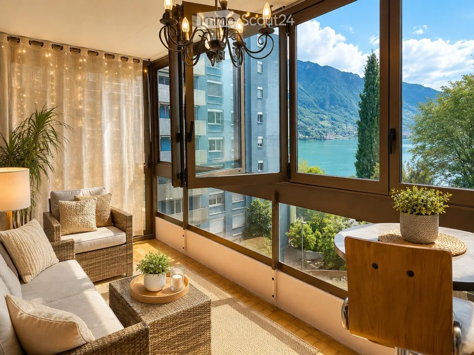 Superbe  2.5 pièces au cur de Montreux à deux pas du lac