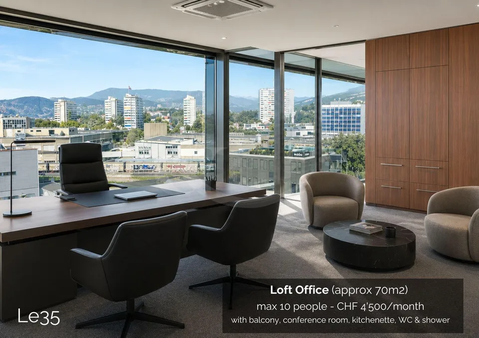Route des Jeunes 35, Loft Office | Signature Executive Suite