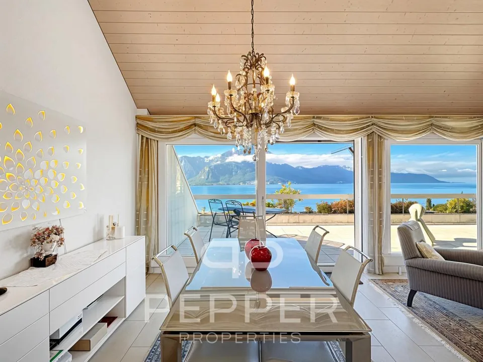 Duplex en attique avec vue spectaculaire et intimité hors norme