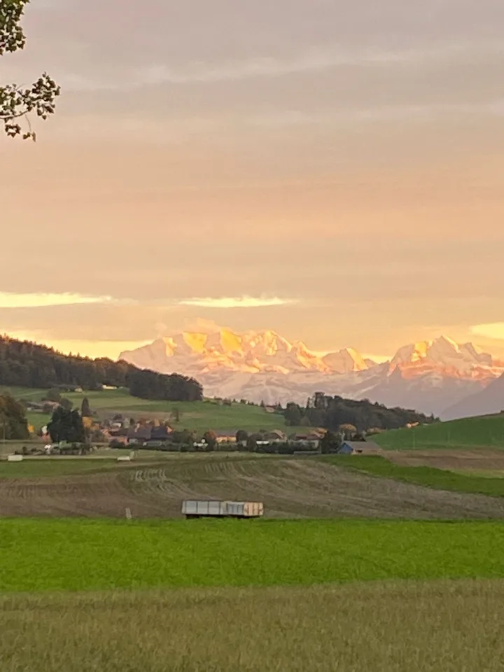 Charmante 3.5-Zimmer-Wohnung mit herrlicher Aussicht in Worb