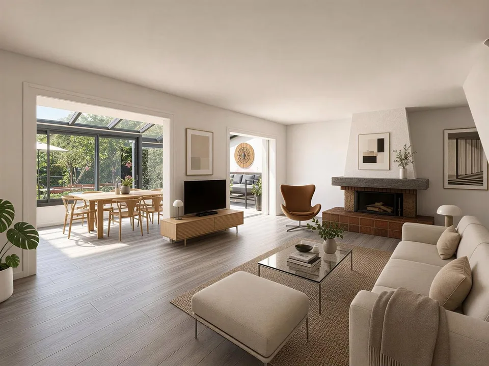 Magnifique villa contiguë dans un quartier prisé de Vésenaz