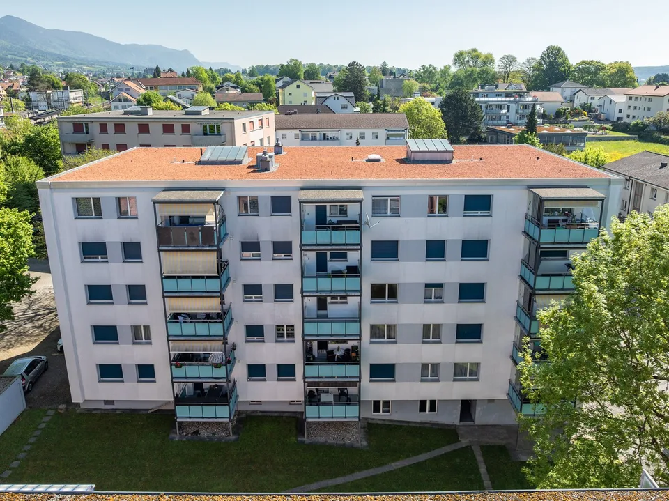 Wohnung mit guten Grundriss und grossem Balkon