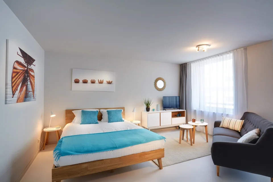 Studio meublé Deluxe/Furnished Deluxe studio in Nyon