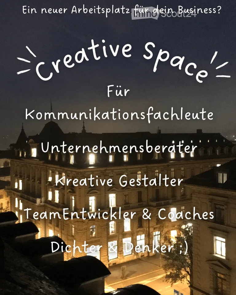 Posti di lavoro nello Creative Space a Berna – Dove le idee incontrano menti affini