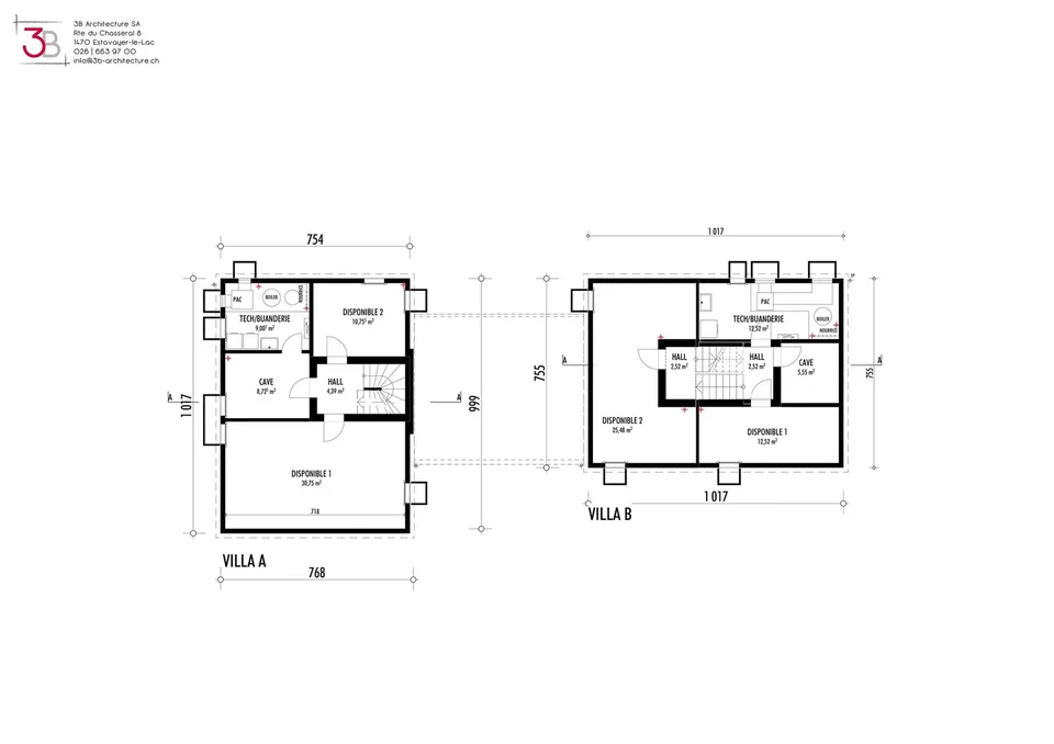 Villa bifamiliare nuova di 5,5 locali nel cuore di Payerne – foto 7 di 21