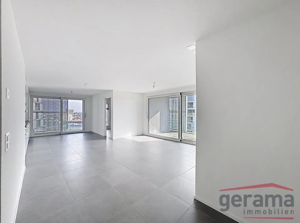 Zweieinhalb-Zimmer-Wohnung im 9. Stock mit Aussicht