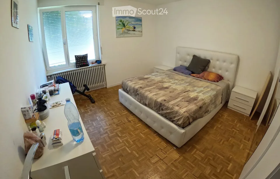 Renting a large room in an independent house with a garden