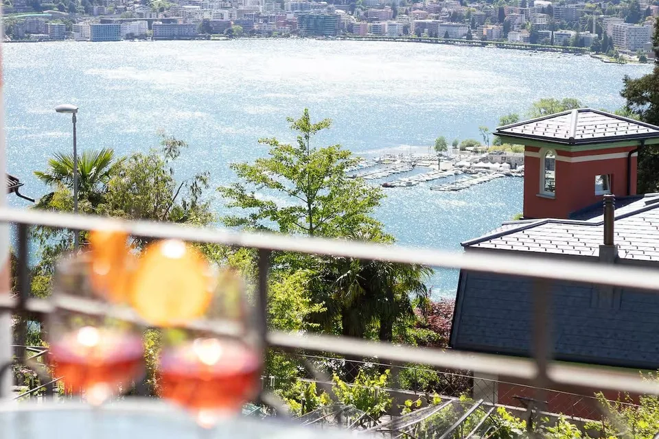 2.5-Zimmer Terrassenwohnung mit Seesicht in Ruvigliana kaufen