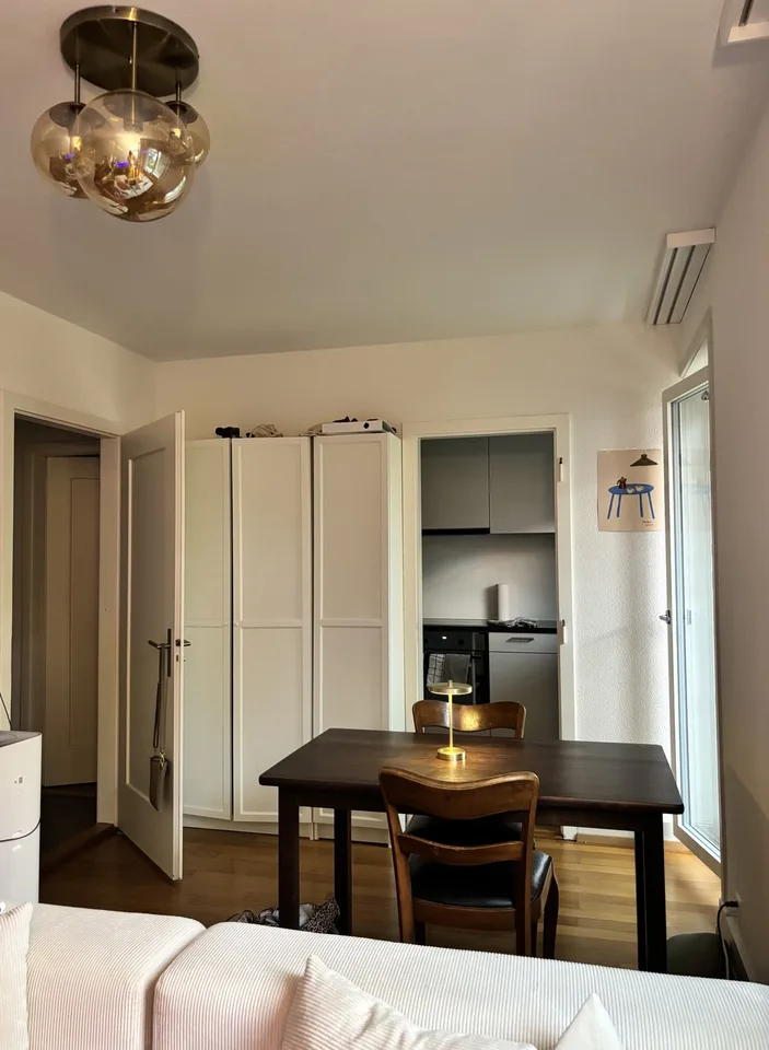Helle 1-Zimmer-Studiowohnung an der Weissensteinstrasse