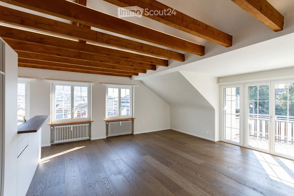 Moderne und grosszügige Dachwohnung an zentraler Lage