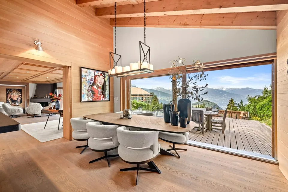 Bellissimo chalet con vista panoramica a Crans/Lens – foto 13 di 13