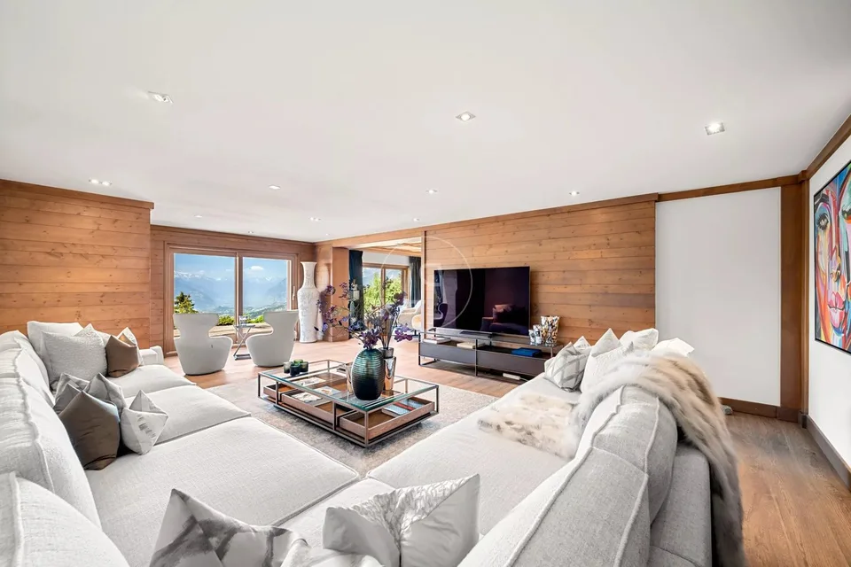 Bellissimo chalet con vista panoramica a Crans/Lens – foto 7 di 13
