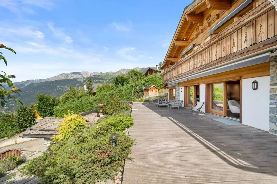 Superbe chalet avec vue panoramique à Crans/Lens