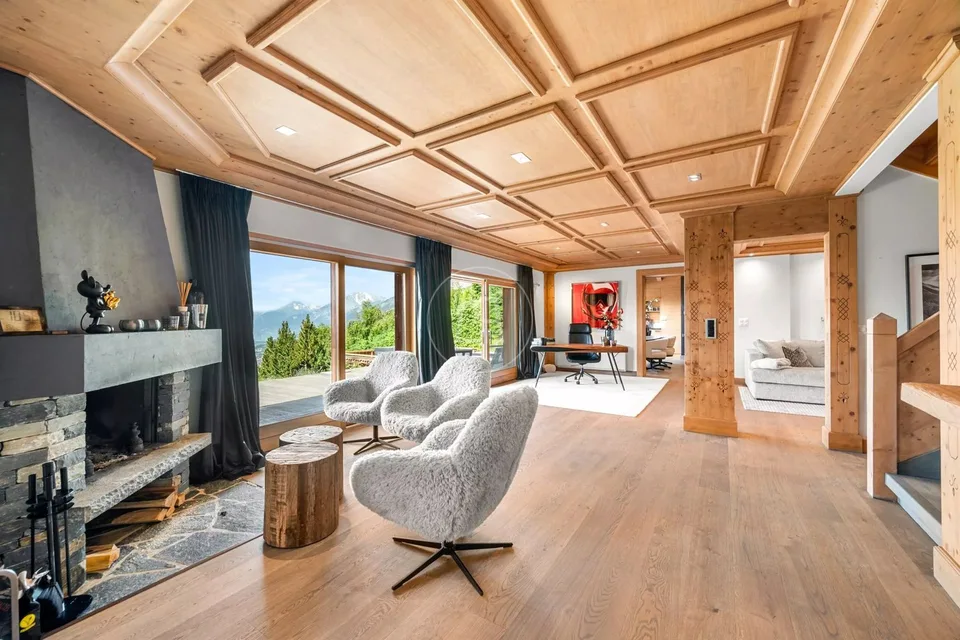 Bellissimo chalet con vista panoramica a Crans/Lens – foto 9 di 13