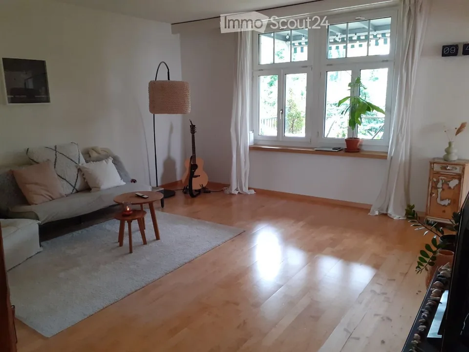 Charming 5.5-room old building apartment with spacious terrace and beautiful sauna in Rorschach