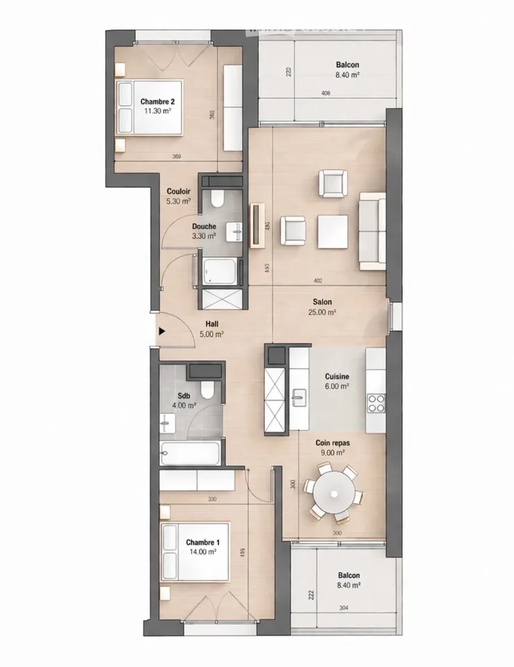 Appartement à Versoix