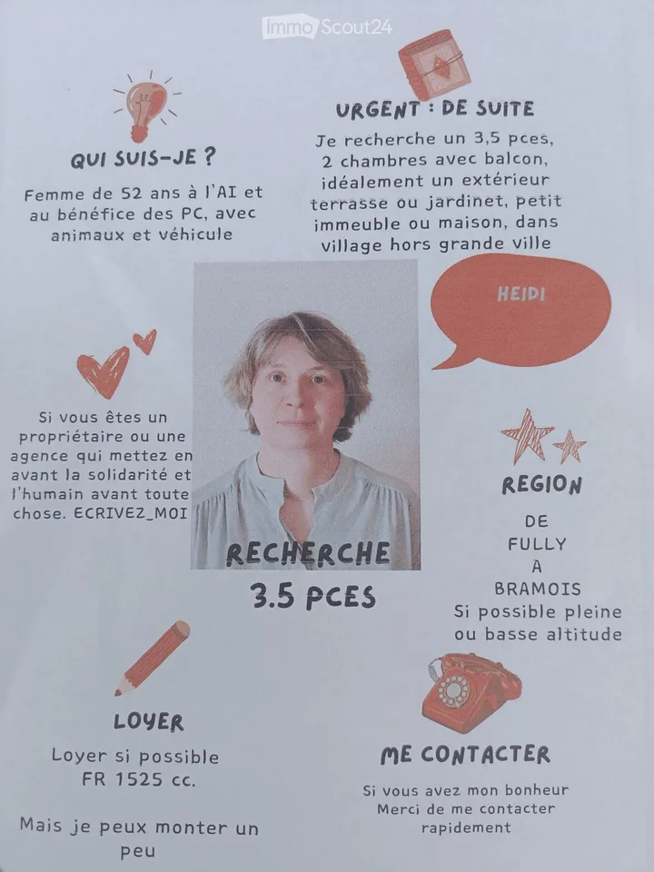 Recherche un appartement ou maison