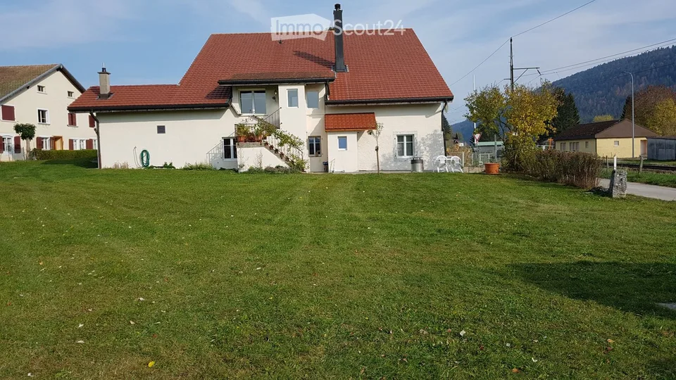 Les Verrières - Appartement au rez 5,5 pièces