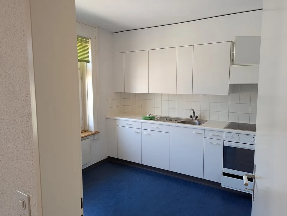 Appartement de 1,5 pièces en vieille construction avec vue généreuse