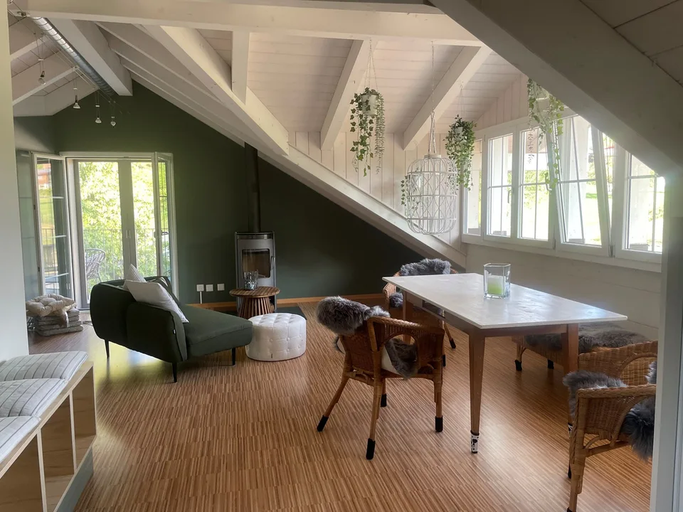 Unique loft paradise in 8340 Hinwil on a horse farm: Your power spot for a timeout (limited to 6 months)