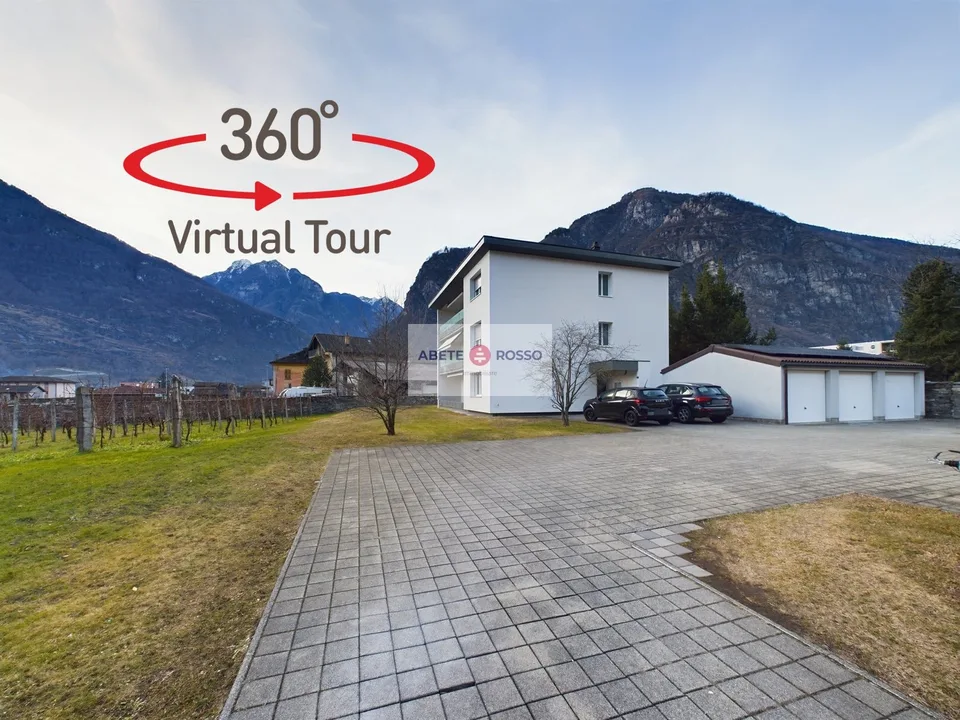 Ampio BILOCALE in stile MODERNO, con grande BALCONE, recentemente RINNOVATO