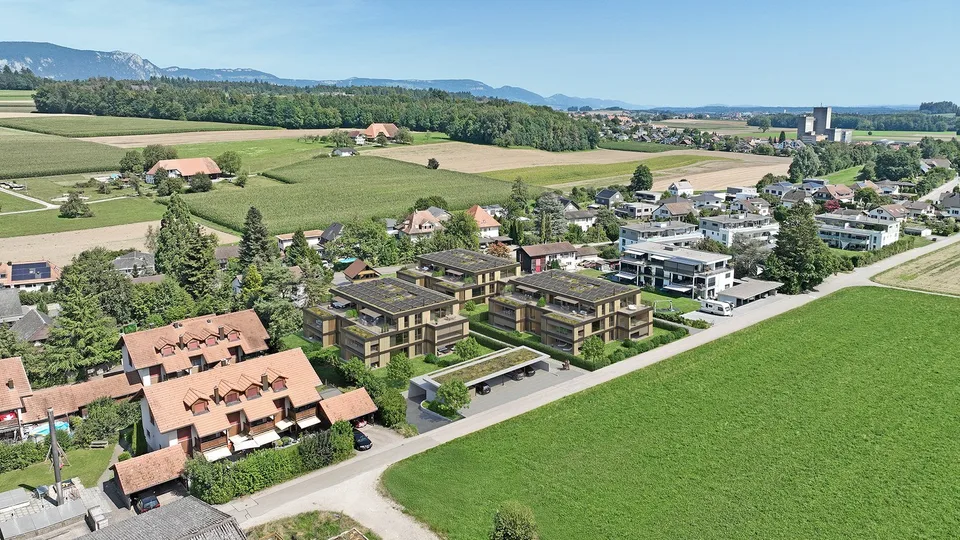 Moderne Eigentumswohnungen in Lüterkofen (SO), nahe Bern und Solothurn