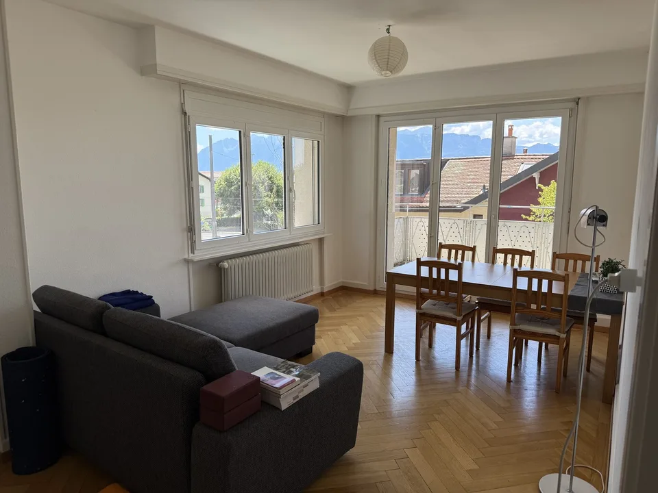 Reprise de bail - 3 pièces 69 m² avec balcon à Lutry