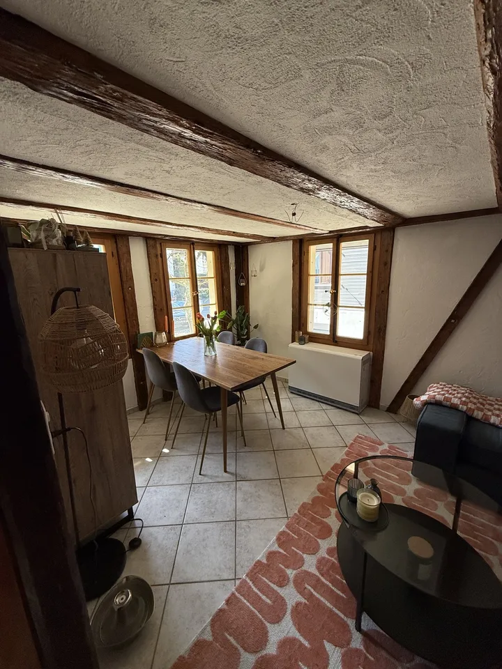 Gemütliche 2-Zimmer-Maisonettewohnung im rustikalen Chalet  Top-Lage am Immenseer Dorfplatz