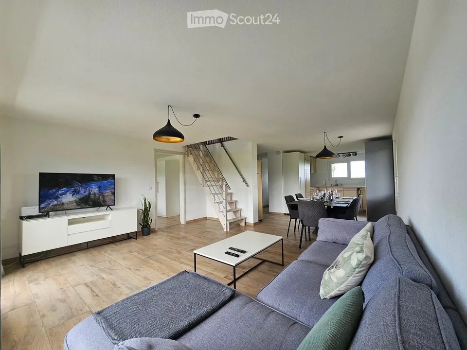 Attractive 4.5-room apartment, 100 m², fully furnished – CHF 1'860.– incl. ancillary costs