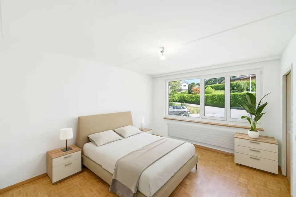 Einfamilienhaus mit 4.5 Zimmern und großem Garten - Cheseaux-Noréaz