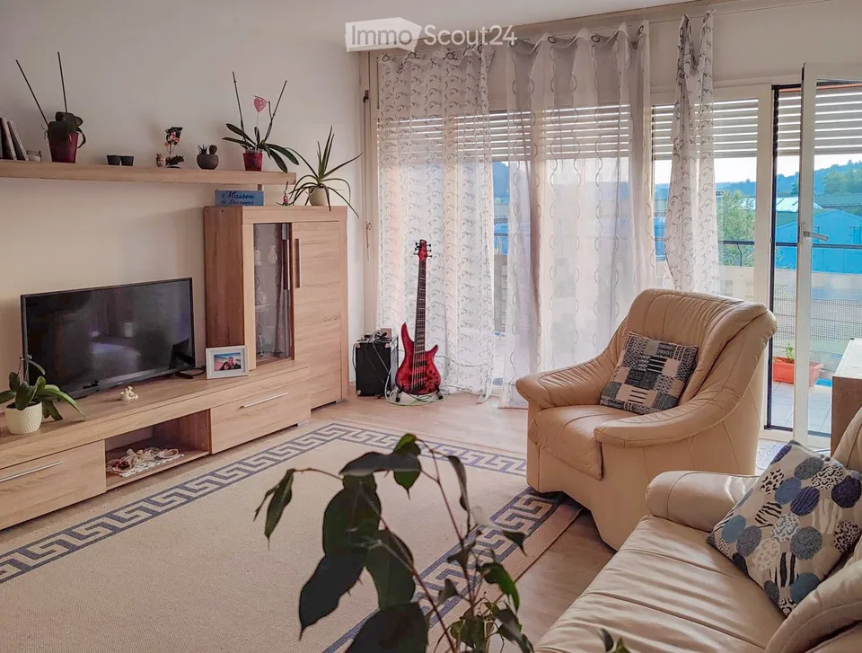 Appartement 3,5 pièces avec balcon, belle vue, vente à tempérament
