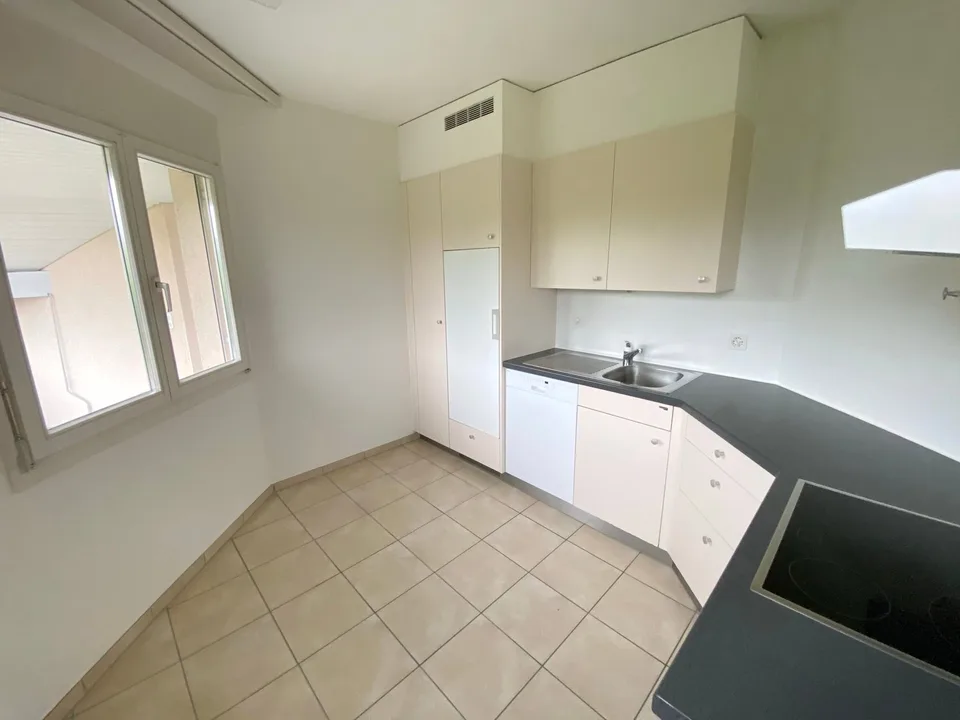 Spacious apartment with hobby room in a green environment