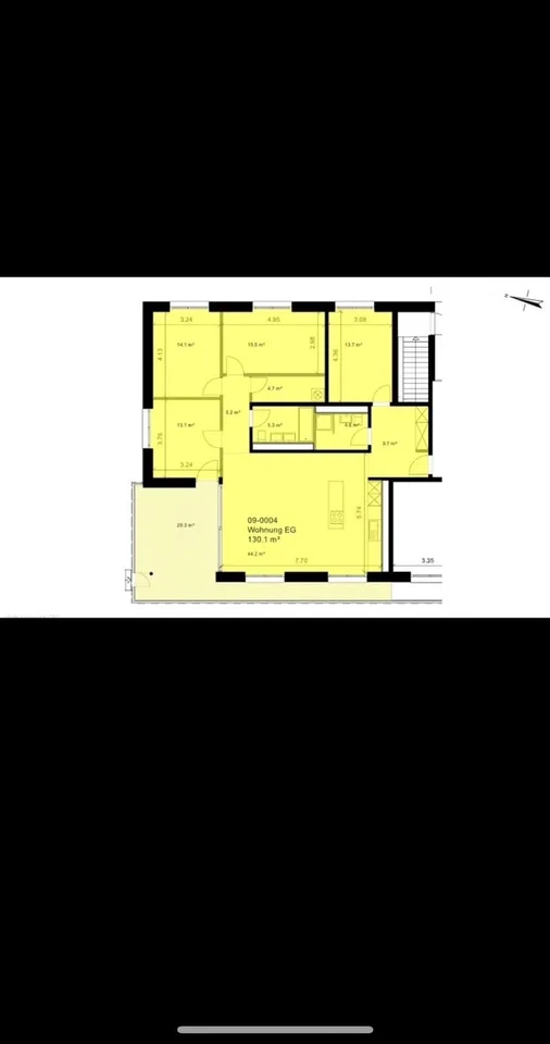 Chambre dans un appartement partagé dans le quartier de Sidi